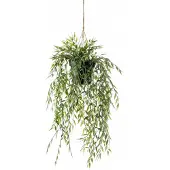 Botanic-Haus Künstliche Zimmerpflanze "Bambus-Hängeampel"