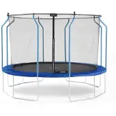 Plum Wave Springsafe Trampolin mit Sicherheitsnetz - 427 cm - Mit Nebel