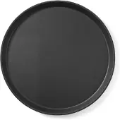 Multi Tablett rutschfeste Gummioberfläche, rund, ø: 405 mm, schwarz