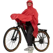 Lowland Fahrradponcho Lowland Rot
