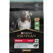 Purina Pro Plan Medium Adult Sensitive Digestion mit Lamm Hundefutter | 3 kg