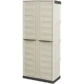 Artplast Spazio 70x39x165 Cm Kleiderschrank Beige Beige One Size