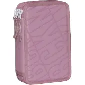Beckmann Federmäppchen m. Inhalt - Pink - - One Size - Federmäppchen