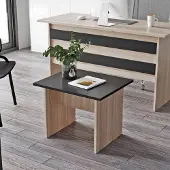 Skye Decor , Vo8-Ob, Büromöbel-Set, Eiche, 100 % MELAMINBESCHICHTETE SPANPLATTEN, 140 x 60 x 73,8 cm