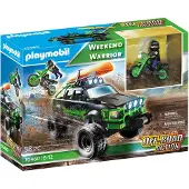 Playmobil Off-Road Action Weekend Warrior, Fahrzeug-Set, 6 Jahr(e), Kunststoff, Schwarz, Grün