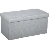 Atmosphera Siedzisko do przedpokoju LIGHT GREY, 38x38x78 cm