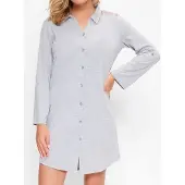 Lingadore Night Nachtkleid Faded Rose | Grösse: XXL | Farbe: Faded Grey
