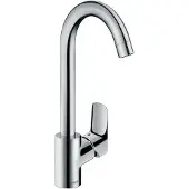 Hansgrohe Logis M31 Einhebel-Küchenmischer 260, EcoSmart, 1jet, Chrom