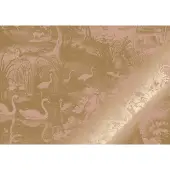 Kek Amsterdam Gold gravierte Landschaften Tapete Nude MW-107 200x280cm