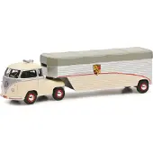 Schuco VW T1 C.Motors beige/silb.1:64
