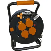 Relectric Professional 40 Meter IP44 Kabeltrommel,Stromtrommel 3x2,5 mm