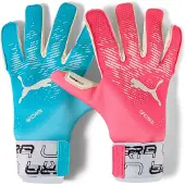 Puma ULTRA Grip 1 TRICKS Hybrid TW-Handschuhe Pink Blau F01