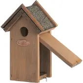 Best for birds Vogelhaus für Zaunkönige Nistkasten Holz mit Bitumendach 23cm NK03