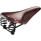 Brooks Flyer, Fahrradsattel, Stadt, Männer, Braun, Einfarbig, Leder