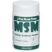 The Nutri Store MSM 100% rein Methyl Sulfonyl Methan Pulver 250 g
