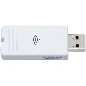 Epson Dual Function Wireless Adapter (5Ghz Wireless & Miracast) -ELPAP11, WLAN USB-Adapter, , Weiß, 5 GHz, 50 mm, 200 mm