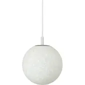 Normann Copenhagen Pix Pendelleuchte Ø20 White - , Weiß, für Wohnzimmer, Kunststoff