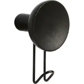 Woud Around Kleiderhaken Large Black/Oak/Black - , Schwarz, Holz