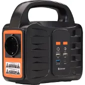 Denver PPS-42000 Tragbare Powerstation mit Solarpanel – 42000mAh, 155Wh, LED Lampe, USB & QC 3.0