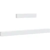 vidaXL 6-tlg. TV-Schrank-Set Weiß Holzwerkstoff