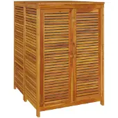 vidaXL Gartenbox 70x87x104 cm Massivholz Akazie