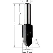 Cmt 521.040.11 Kegelsenker rechts 16mm, Schaft 10 x 30 D3: 4mm