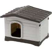 Ferplast Hundehütte Dogvilla 60 58x48x44 cm Grau