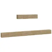 vidaXL 6-tlg. TV-Schrank-Set Sonoma-Eiche Holzwerkstoff