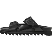 Romika Sandalen Herren Schnalle 2 Riemen Sandale Black-Schuhgröße 41
