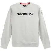 Alpinestars Linear Crew Fleece Silver/Black L Sweatshirt