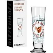Ritzenhoff Schnapsglas Heldenfest #12 R. Buss H22
