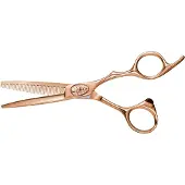 E-Kwip PLUS Primus Coupé-Schere Pink Gold 5,5 Zoll