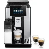 De'Longhi DeLonghi PrimaDonna ECAM 610.55.SB Superautomatische Kaffeemaschine Metall 1450 W 19 bar 2,2 L