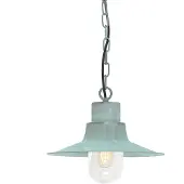 Elstead Lighting Elstead Sheldon Außen-Hängeleuchte E27 Grünspan IP44