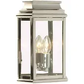 Elstead Lighting Elstead St Martins Außen-Wandleuchte E27 Poliertes Nickel IP44
