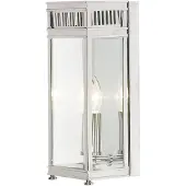 Elstead Lighting Elstead Holborn Außen-Wandleuchte E14 Poliertes Chrom IP44
