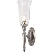 Elstead Lighting Elstead Dryden LED Wandleuchte G9 41cm Poliertes Nickel IP44