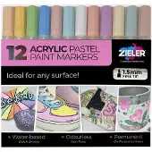 Zieler - Paint Markers Pastel Fine (609299513)