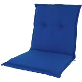 Kopu Prisma Duke Blue – Gartenkissen mit niedriger Rückenlehne – Blau