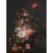Kek Amsterdam Blumentapete des goldenen Zeitalters WP-788 - 194,8x280cm