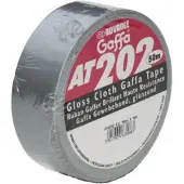Monacor Advance Tapes 5807 S - Gaffa Klebeband silber 50 mm x 50m