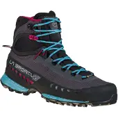 La Sportiva TxS Woman Gtx, Mountain Hiking Footwear, 40, Carbon/Topaz (Grey) -