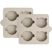Nuuroo - Anan silicone baking tin - 2 pack - Cobblestone