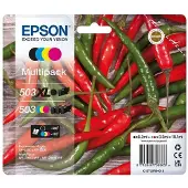 Epson 503XL Multipack - 4er-Pack - XL - Schwarz, Gelb, Cyan, Magenta