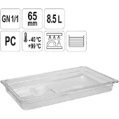 YATO Profi GN Gastronorm Behälter Kunststoff 1/1 65mm