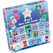 Tactic Lumo Stars 3-in-1 : Memo, Lotto, Domino, Kartenspiel, Matching, 4 Jahr(e)