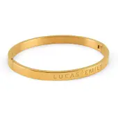 Yoursurprise Personalisierter Armreif - Goldfarben