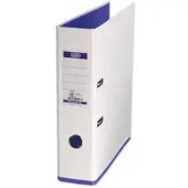 Pierre by Elba Ordner myColour, Rückenbreite: 80 mm, weiss-violett DIN A4, Einband aussen