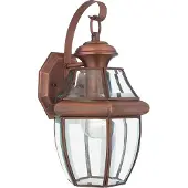 QUOIZEL Newbury Outdoor Wandleuchte Lackiertes gealtertes Kupfer Quoizel QZ-NEWBURY2-M-AC