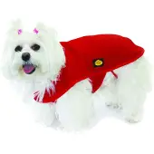 Fashion Dog Fleece-Hundemantel - Rot - 51 cm